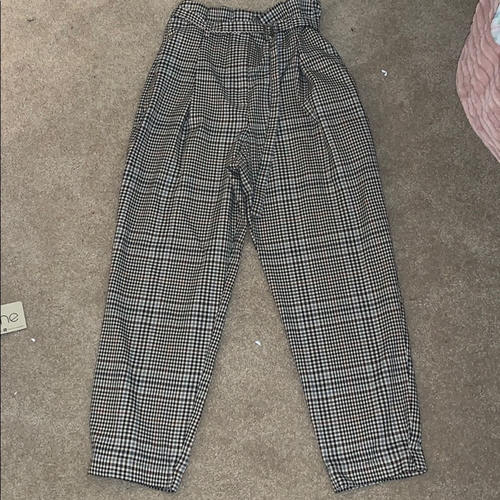 plaid pants